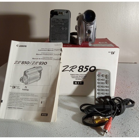 Canon Cameras, Photo & Video Canon Zr85 Mini Dvd Camcorder With